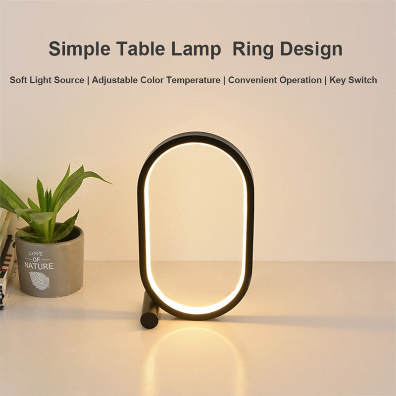 GlowLite - Oval LED Lamp