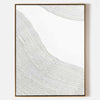 Ivory Elegance Textured Art