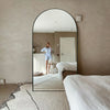 Modern Arched Floor Mirror