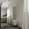 Modern Arched Floor Mirror