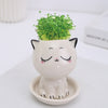 Load image into Gallery viewer, Cat Shaped Ceramic Flowerpot